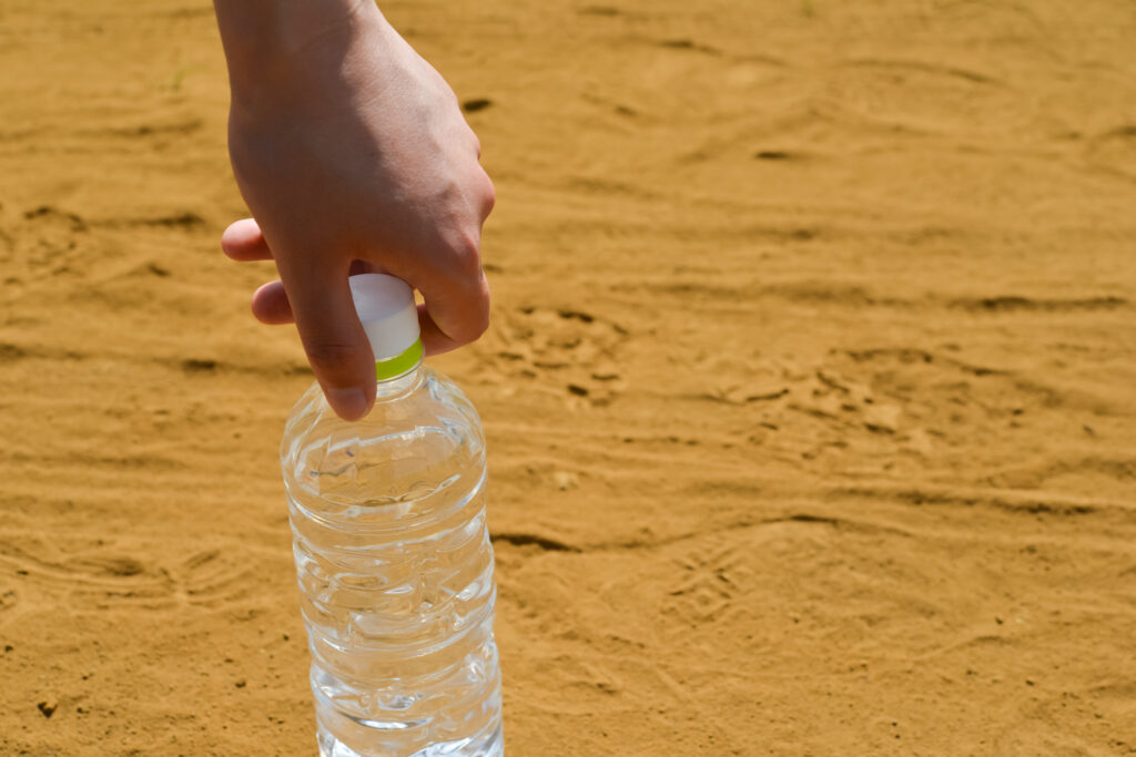 Water can be scarce